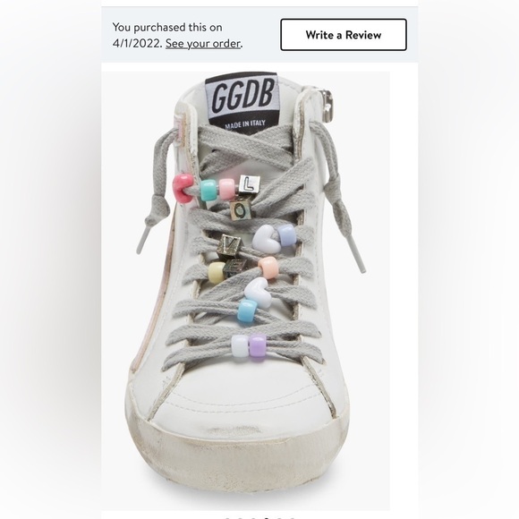 Golden Goose Nordstrom exclusive high tops. Not available anymore. Size 30 - Picture 8 of 11